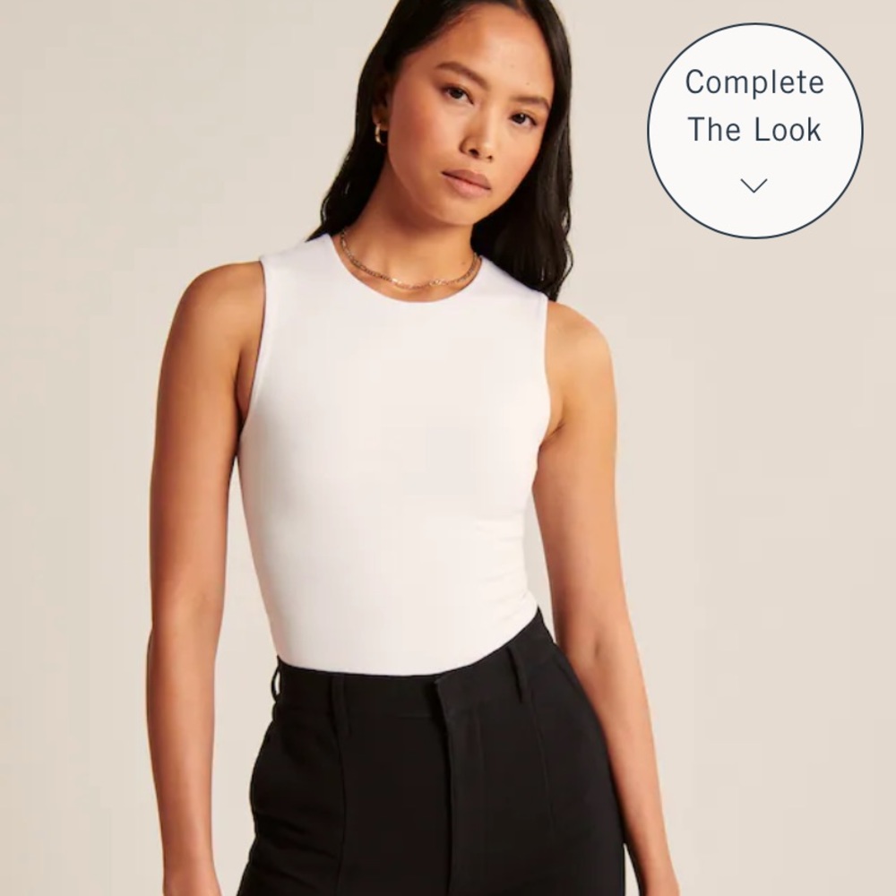 Abercrombie white bodysuit